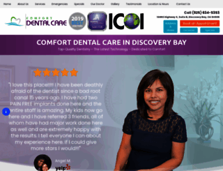 discoverybaydentist.com screenshot