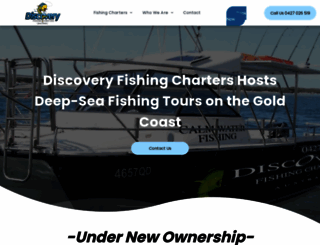 discoveryfishing.com.au screenshot