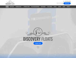 discoveryfloats.com.au screenshot