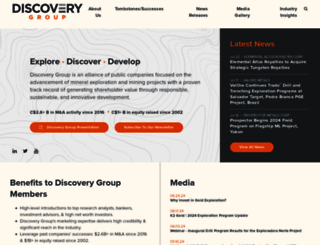 discoverygroup.ca screenshot