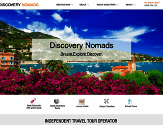 discoverynomads.com screenshot
