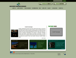 discoveryoverland.com screenshot