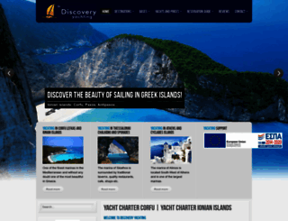 discoveryyachting.com screenshot