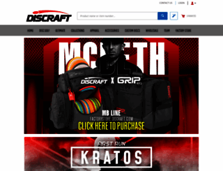 discraft.com screenshot