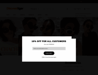 discreettiger.com.au screenshot