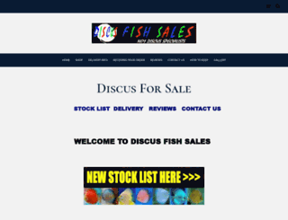 discus-fish-sales.co.uk screenshot
