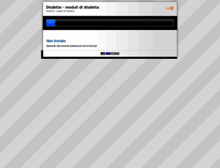 disdette.com screenshot