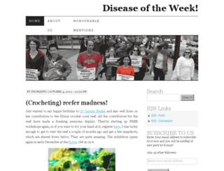 diseaseoftheweek.wordpress.com screenshot