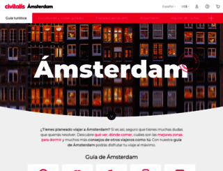 disfrutaamsterdam.com screenshot