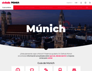 disfrutamunich.com screenshot