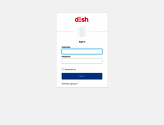 dish.okta.com screenshot