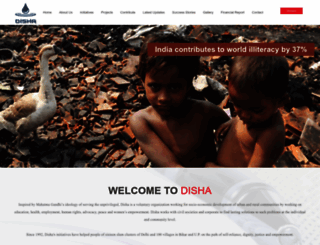 dishaindiasociety.org screenshot