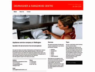 dishwashercentre.co.nz screenshot