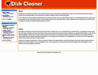 diskcleaner.nl screenshot