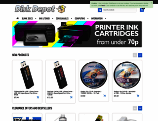 diskdepot.co.uk screenshot