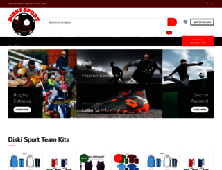 diskisports.co.za screenshot