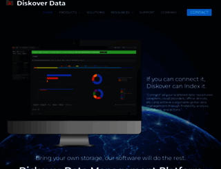 diskoverdata.com screenshot