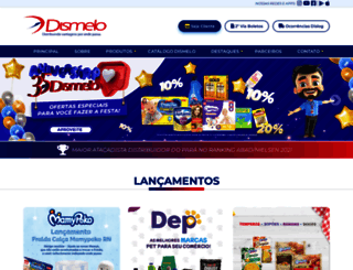 dismelo.com.br screenshot