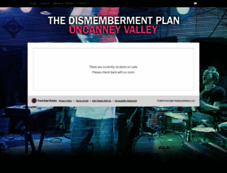 dismembermentplan.frontgatetickets.com screenshot