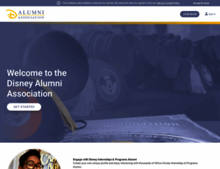 disneyalumni.com screenshot