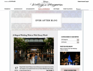 disneyweddingsblog.com screenshot