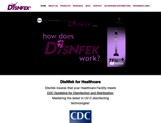 disnfek.com screenshot