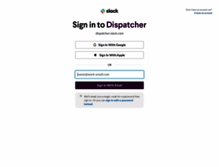 dispatcher.slack.com screenshot