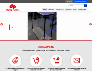 displaypanama.com screenshot