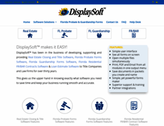 displaysoft.com screenshot