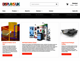 displaysuk.co.uk screenshot