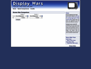 displaywars.com screenshot