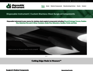 disposableinstrument.com screenshot