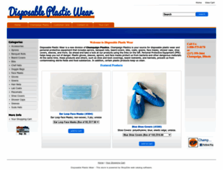 disposableplasticwear.com screenshot