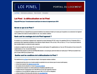 dispositif-loi-pinel.fr screenshot