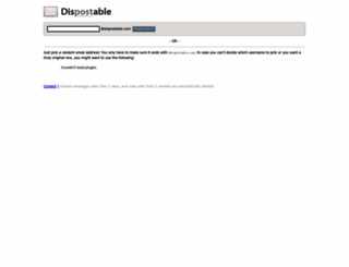 dispostable.com screenshot
