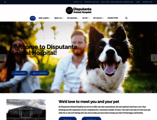disputantaanimalhospital.com screenshot