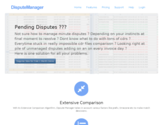 disputemanager.webneedles.com screenshot