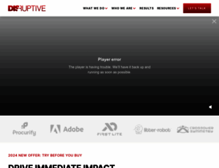 disruptiveadvertising.com screenshot