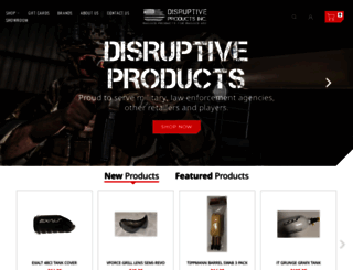 disruptiveproductsinc.com screenshot