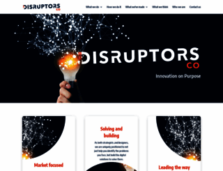 disruptorshandbook.com screenshot