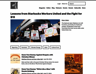 dissentmagazine.org screenshot
