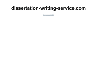 dissertation-writing-service.com screenshot