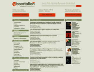 dissertation.com screenshot
