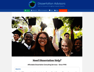 dissertationadvisors.com screenshot
