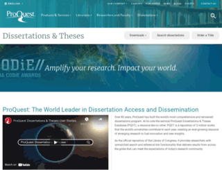 dissertations.com screenshot