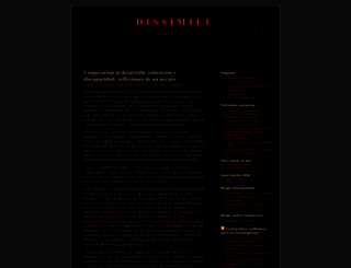 dissimile.wordpress.com screenshot