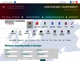 distancelearningstudy.eu screenshot