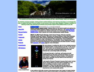 distanthealer.co.uk screenshot