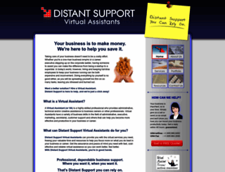 distantsupport.com screenshot