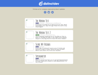 distinctdev.com screenshot